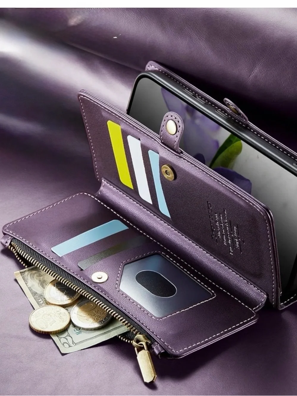 Defencase for Samsung Galaxy S24 Wallet Case